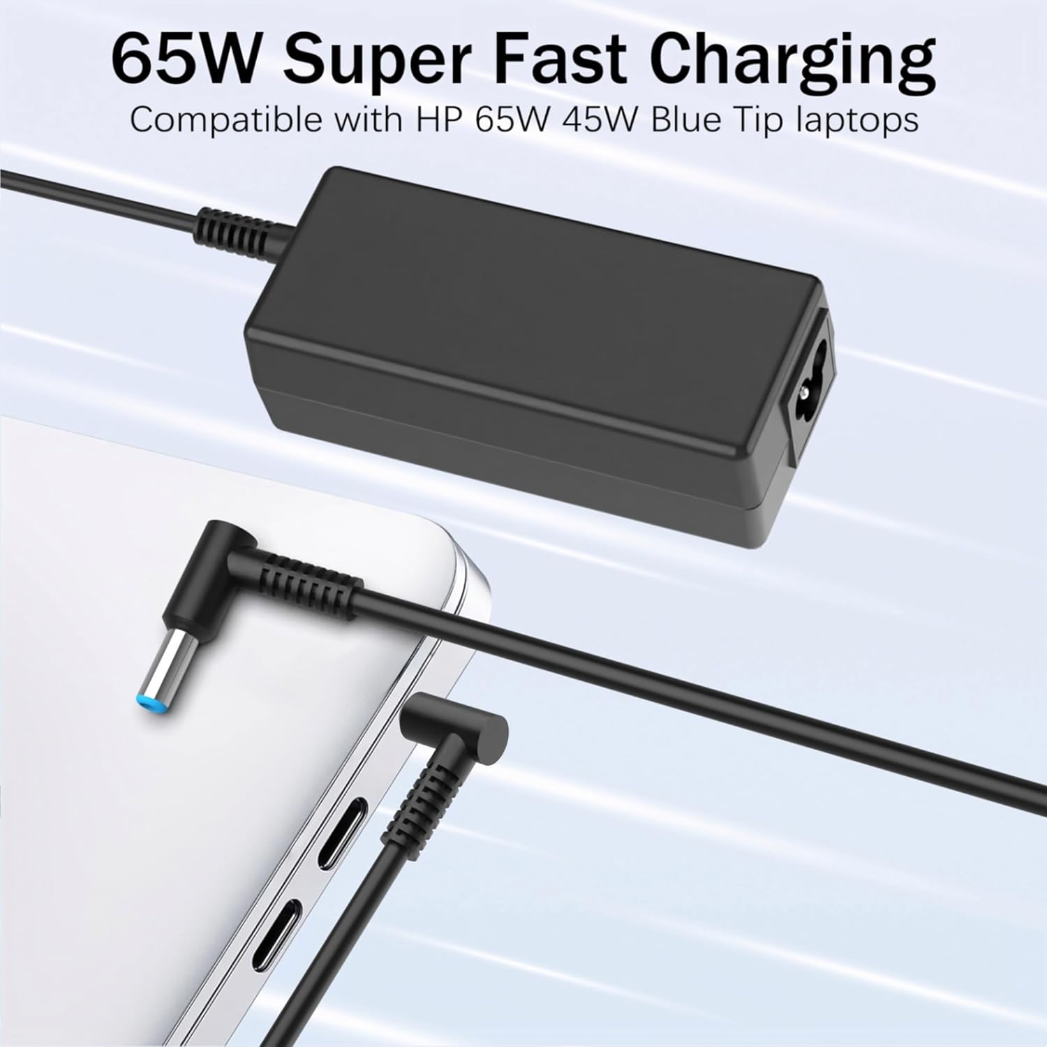 Thumbnail 1 de PIOEVTKA Replacement HP Laptop Charger 65W
