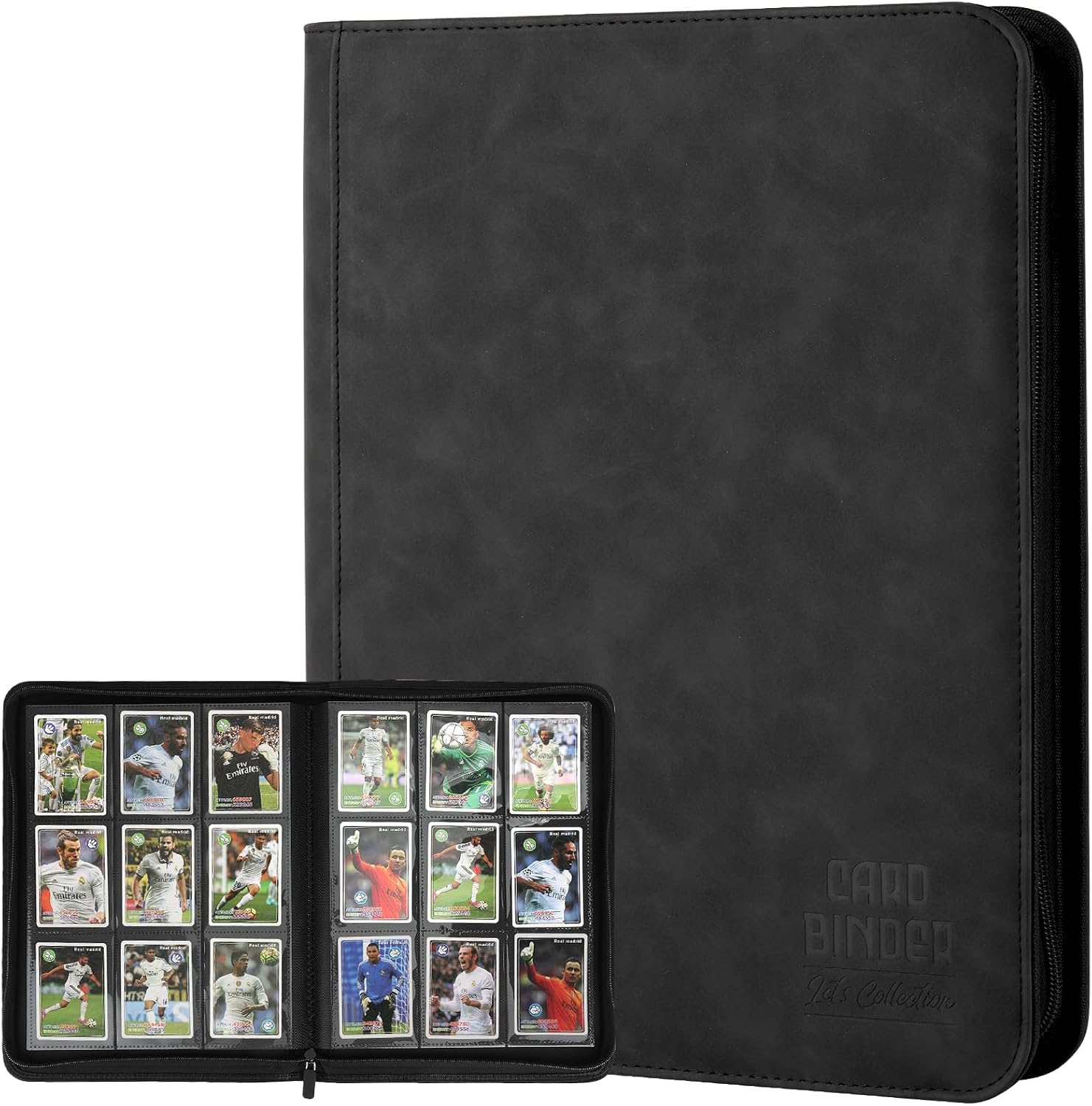 Premium Trading Card Binder 540-Pocket PU Album