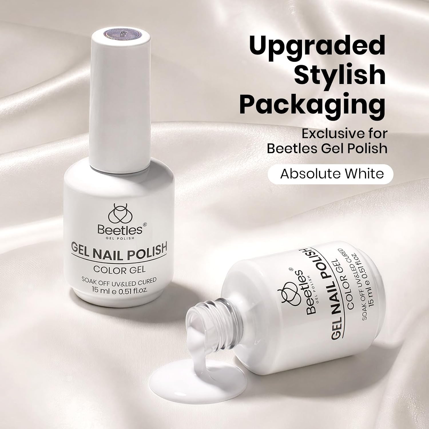 Thumbnail 3 de Beetles White Gel Nail Polish 15ml