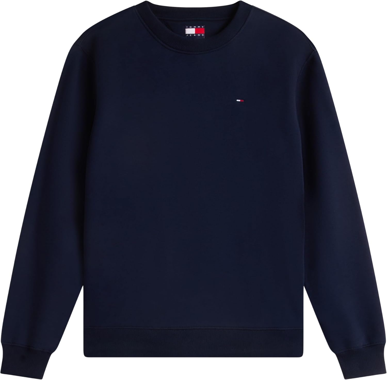 Thumbnail 5 de Tommy Jeans Herren Sweatshirt Regular Fit Flag Fleece Rundhalsausschnitt