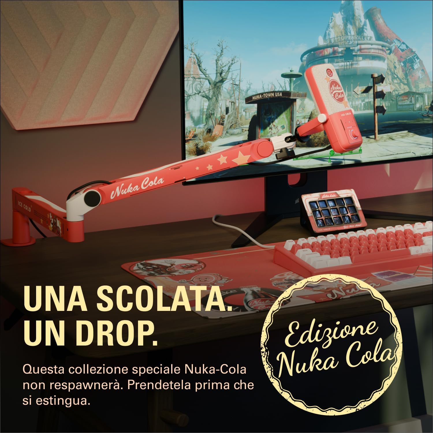 Detalle de Elgato Nuka-Cola Stream Deck – Fallout Special Edition: keypad LCD personalizzabile per streaming