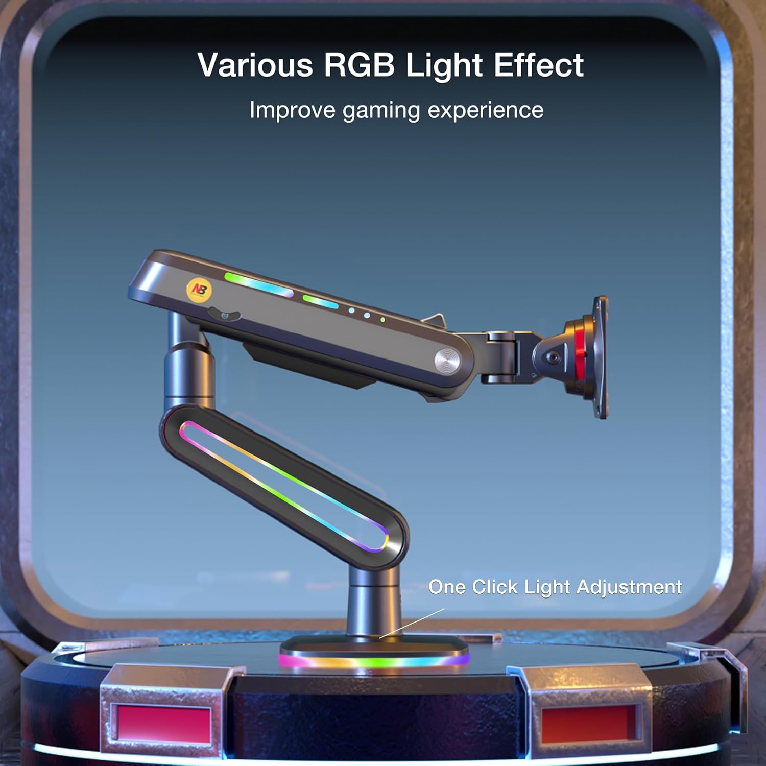 Thumbnail 2 de NB ERGONOMIC Supporto per monitor 60 pollici