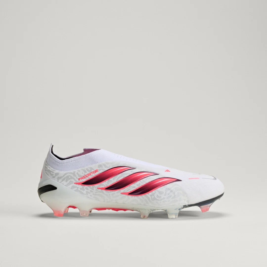 Thumbnail 2 de Adidas Predator Elite sin cordones para césped natural seco – frontal en blanco