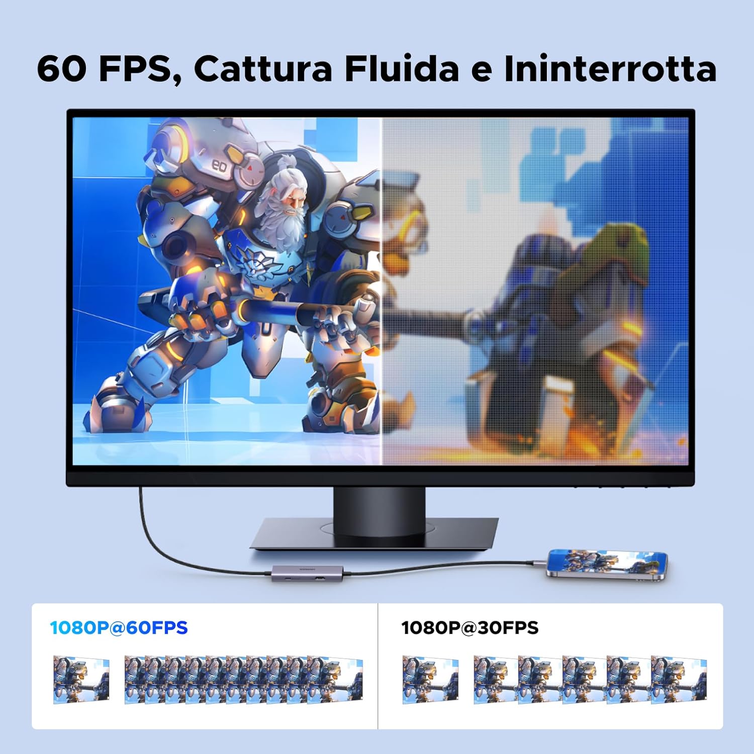 Thumbnail 3 de UGREEN Scheda acquisizione video USB-C 4K 30Hz