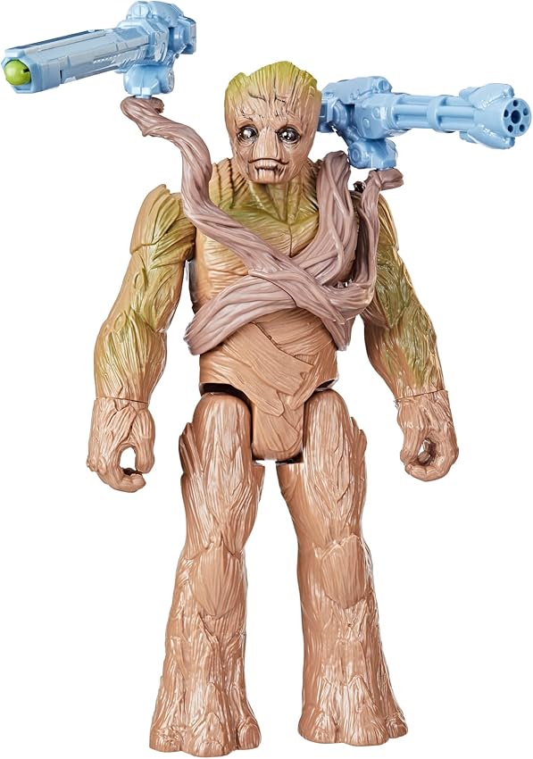 Thumbnail 4 de Hasbro Guardianes de la Galaxia Vol. 3 Figura Blast 'N Battle Groot 29 cm