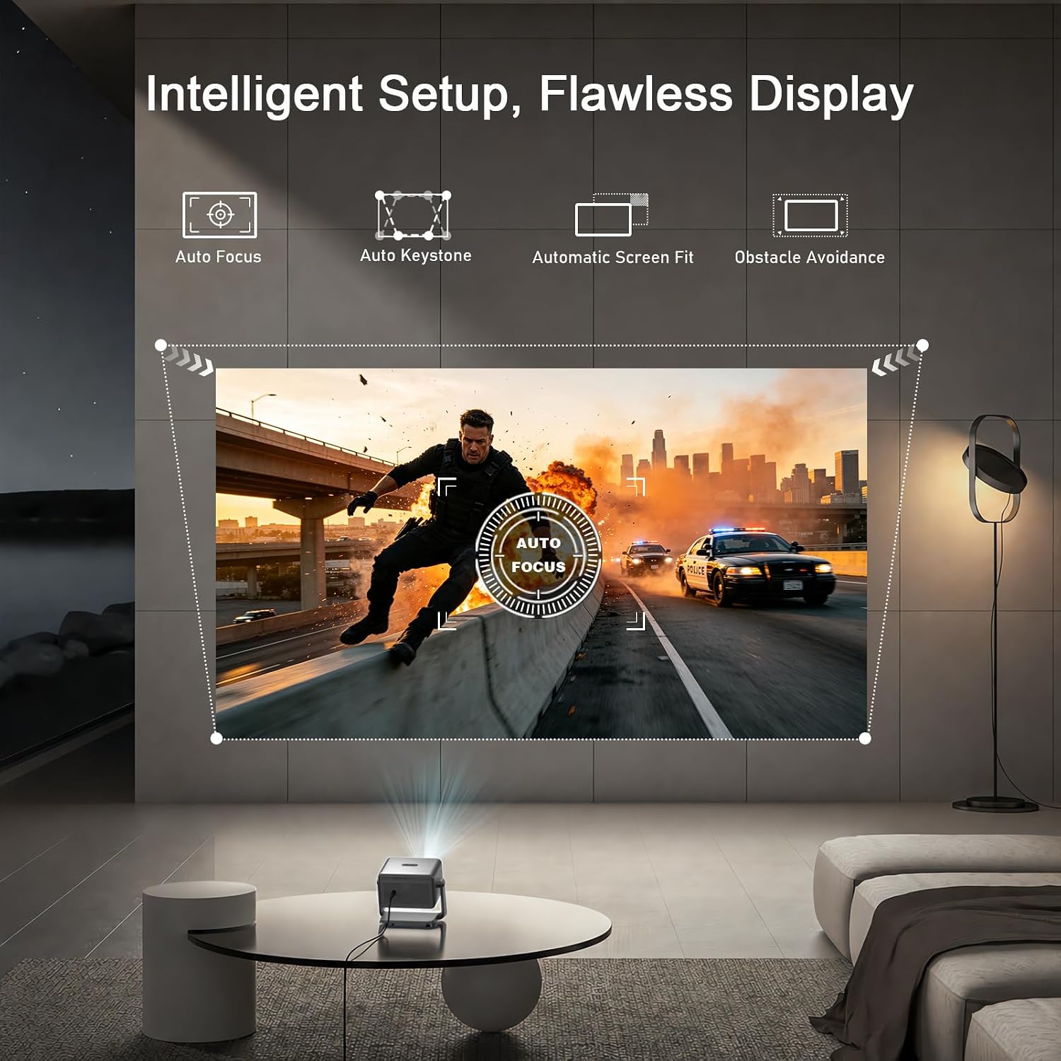 Detalle de XuanPad Mini Projector 1080p