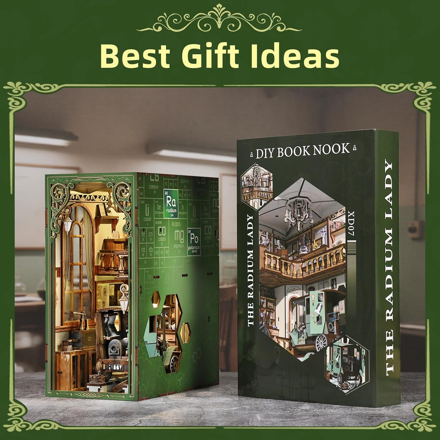 Thumbnail 6 de CCCDF The Radium Lady Book Nook Kit (DIY miniature booknook scene)