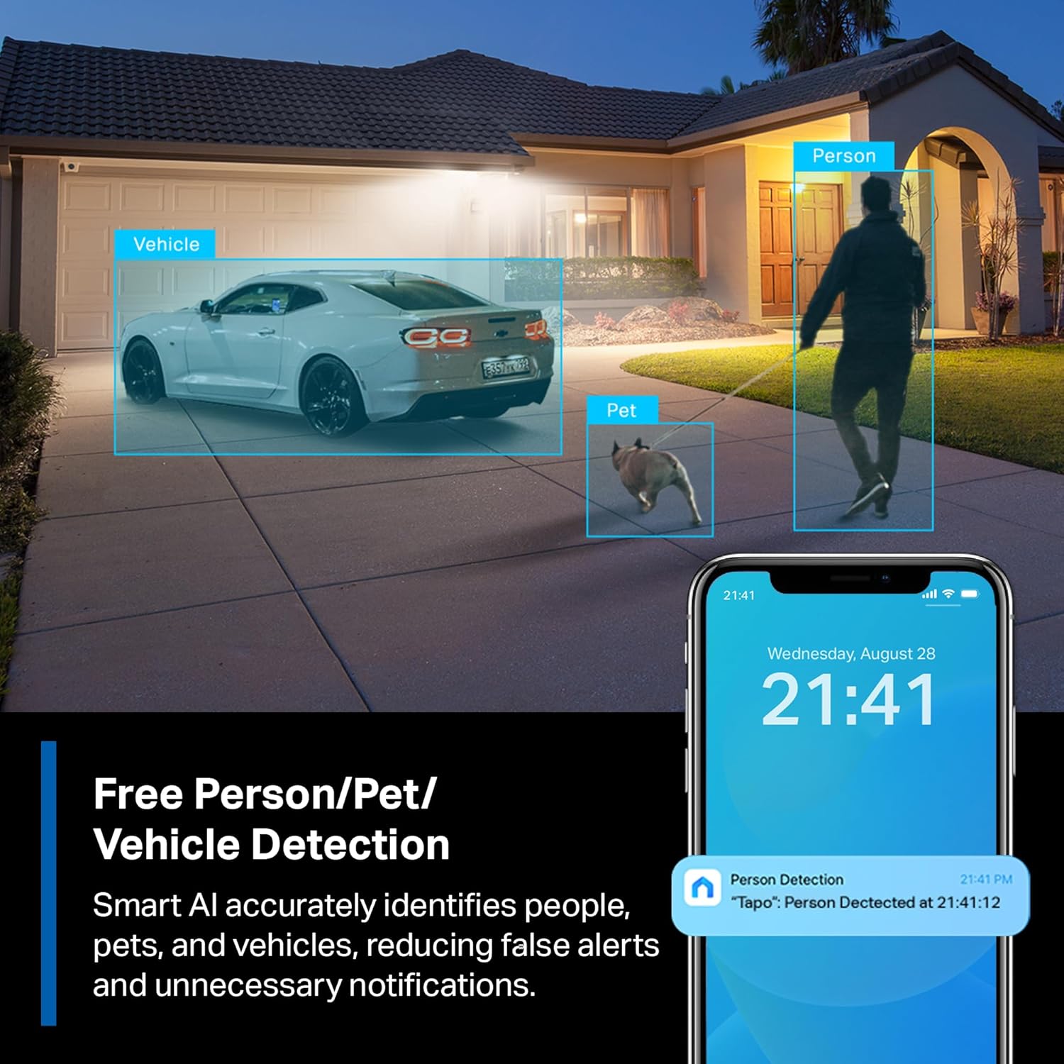 Thumbnail 6 de Tapo by TP-Link Wire-Free MagCam C425 Magnetic Mount 2K Smart Security Camera