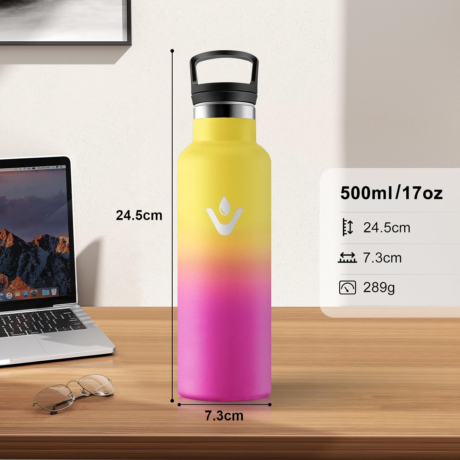 Detalle de JAPORIA Bottiglia termica 500 ml