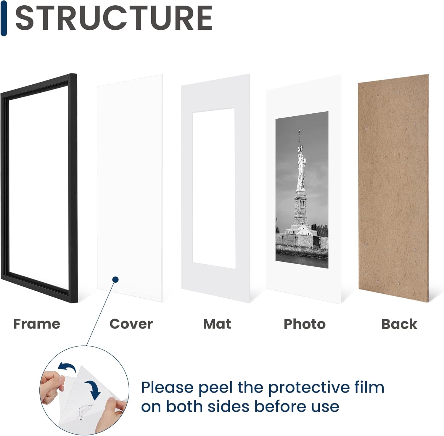 Detalle 2 de ENJOYBASICS 16x20 Picture Frame