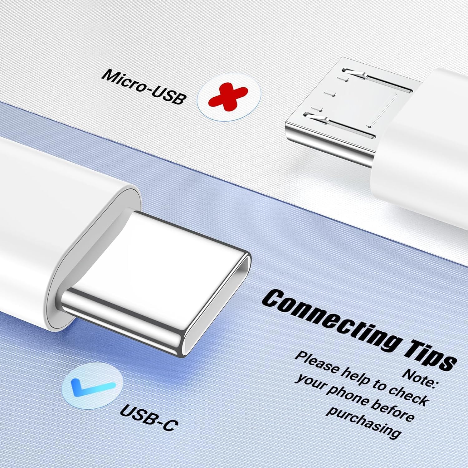 Thumbnail 4 de Qalirvis 2Pack 3ft Carplay cable