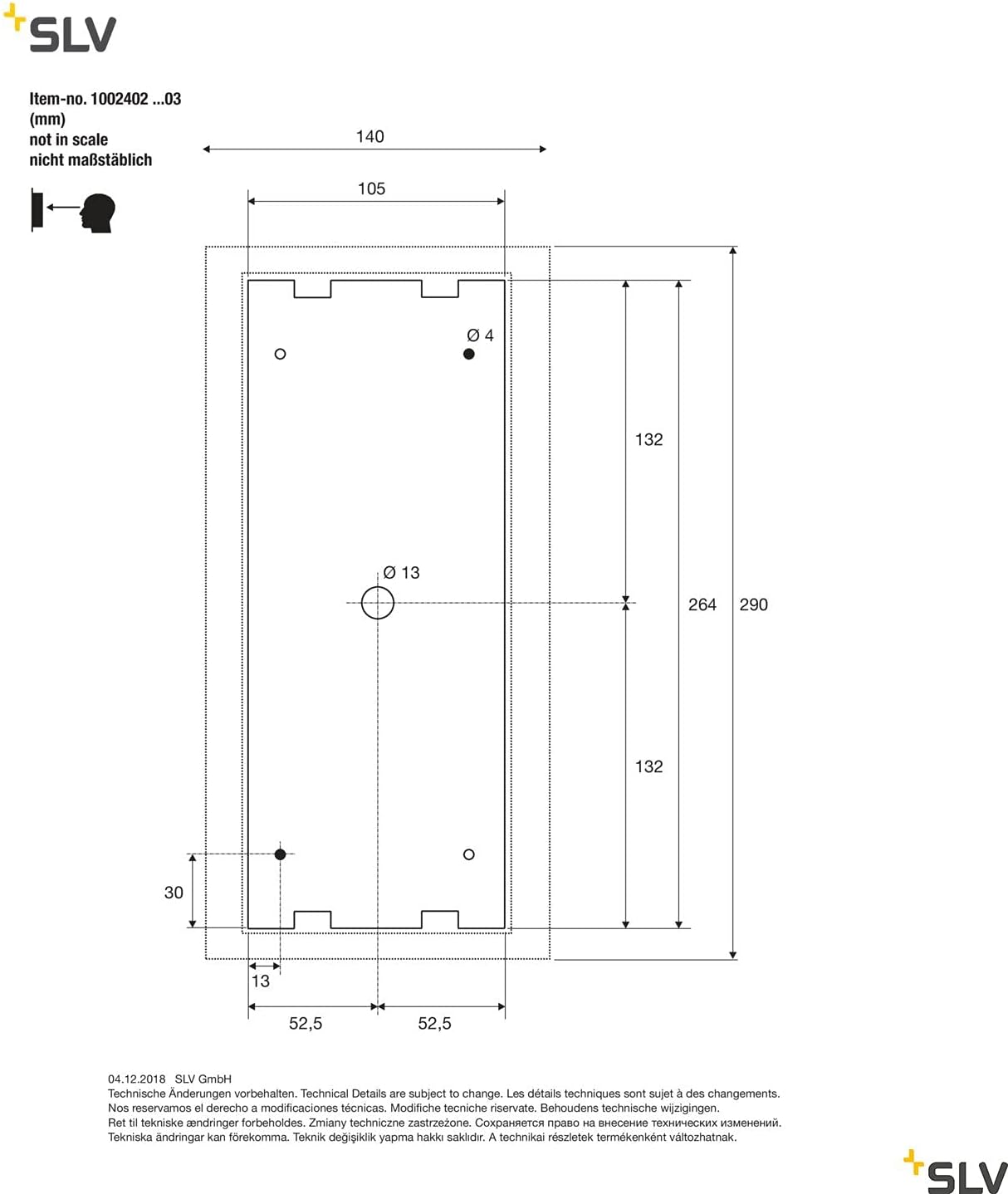 Thumbnail 6 de Quadrio SENSOR E27 WL Anthracite – Applique murale extérieure ip44