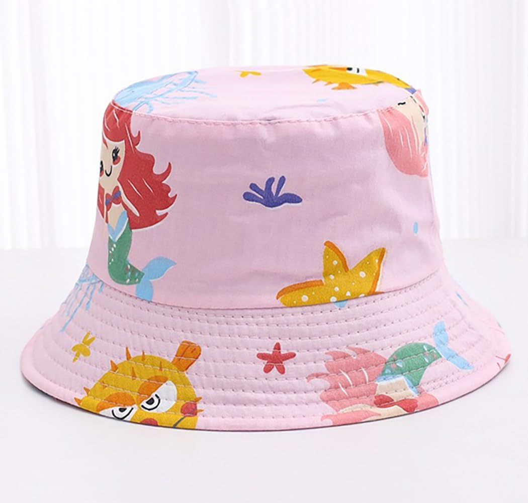 Detalle de XYIYI Unisex Baby- und Kinder-Sonnenhut für 1–8 Jahre (aus Baumwolle, verstellbar)