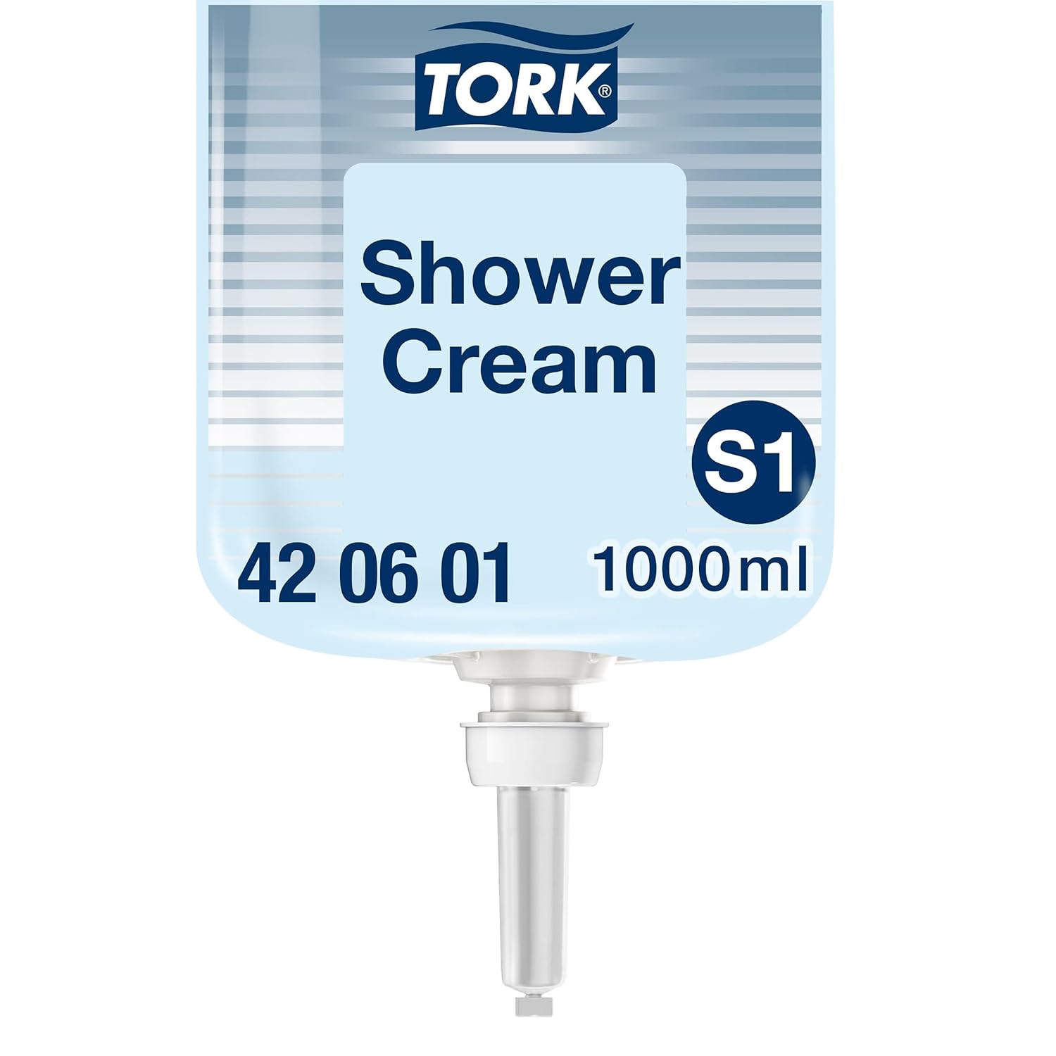Detalle de Tork Savon liquide Corps & Cheveux 2 en 1 – Gel douche et Shampooing 1000 ml pour distributeurs S1, qualité premium
