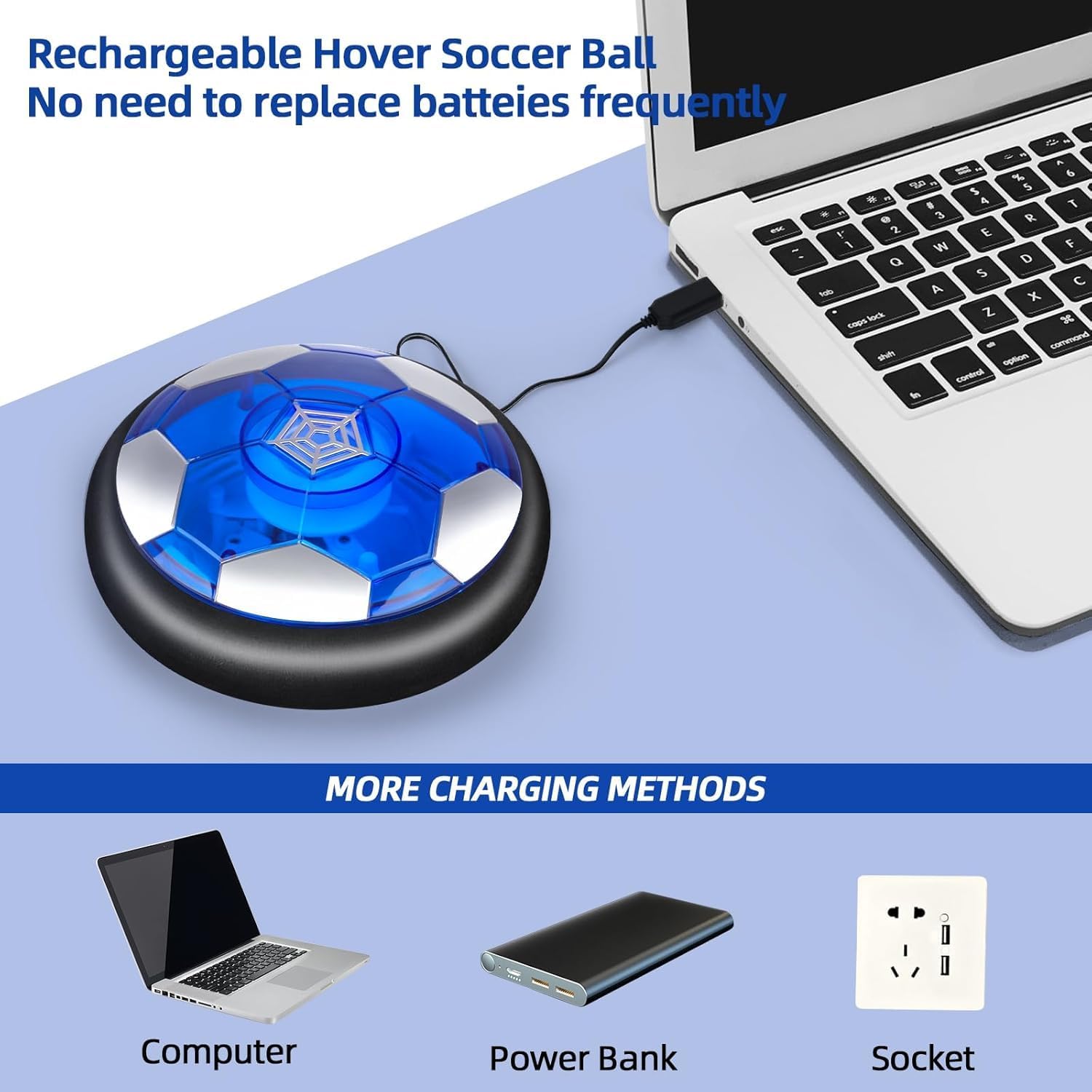 Detalle 2 de Muslecid Air Power Fußball LED Ball