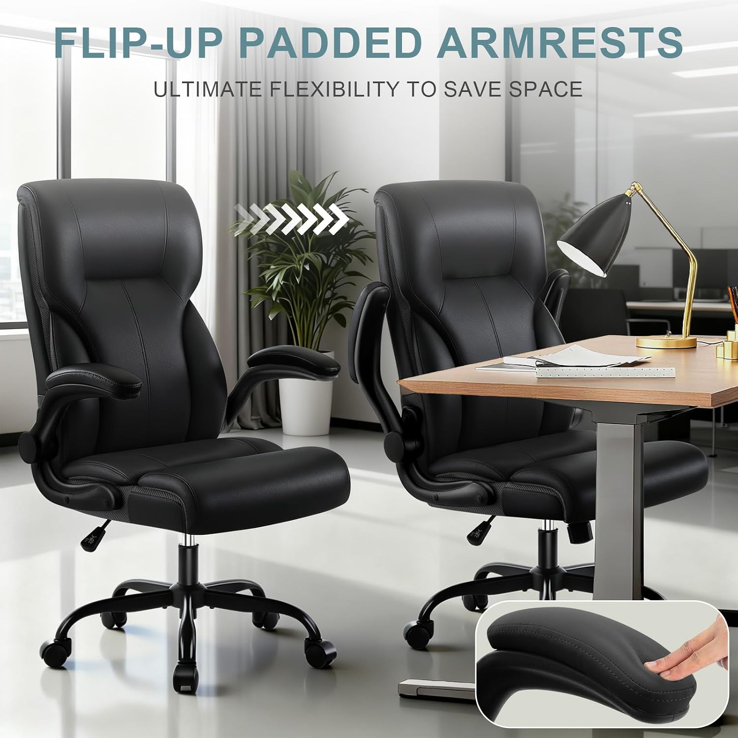 Detalle 1 de Office Chair, PU Leather