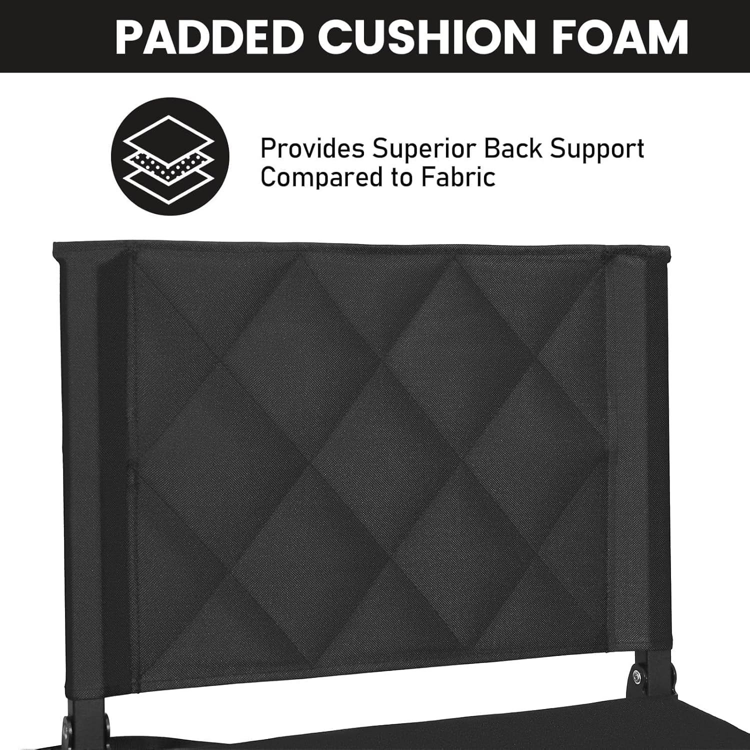 Thumbnail 6 de Sheenive Stadium Seat with Backrest, Padded 🎫