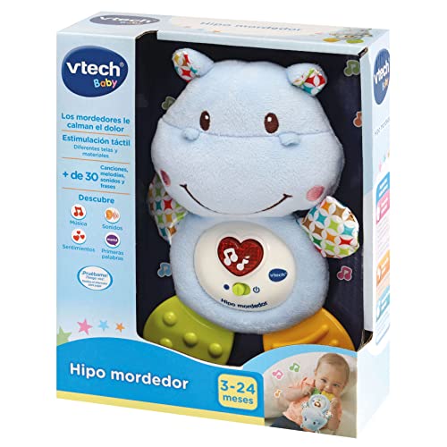 Thumbnail 5 de VTech HIPO Hipopótamo Musical y Sonajero Azul 🦛