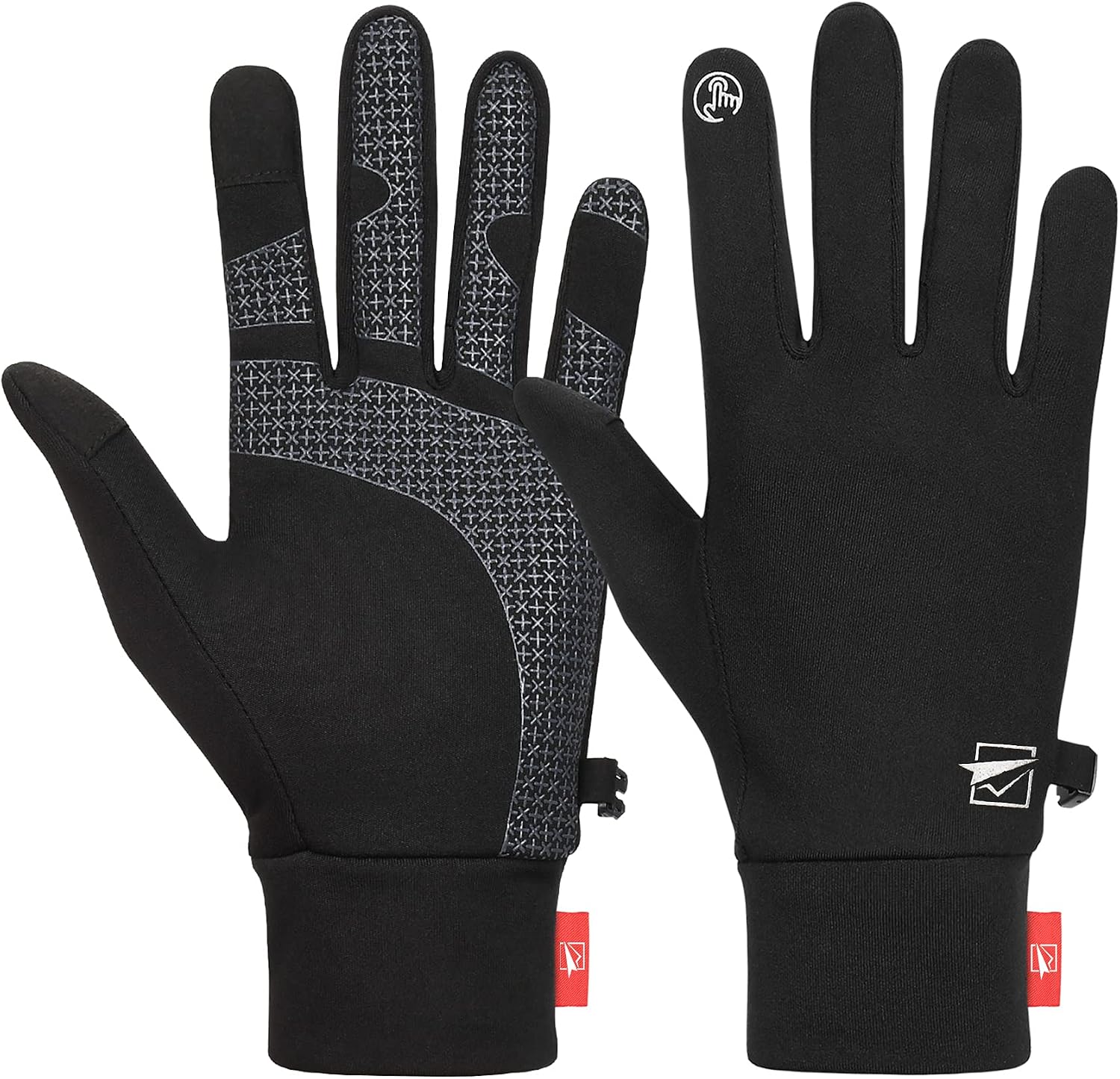 Detalle de TOLEMI Winter Running Thermal Liner Gloves