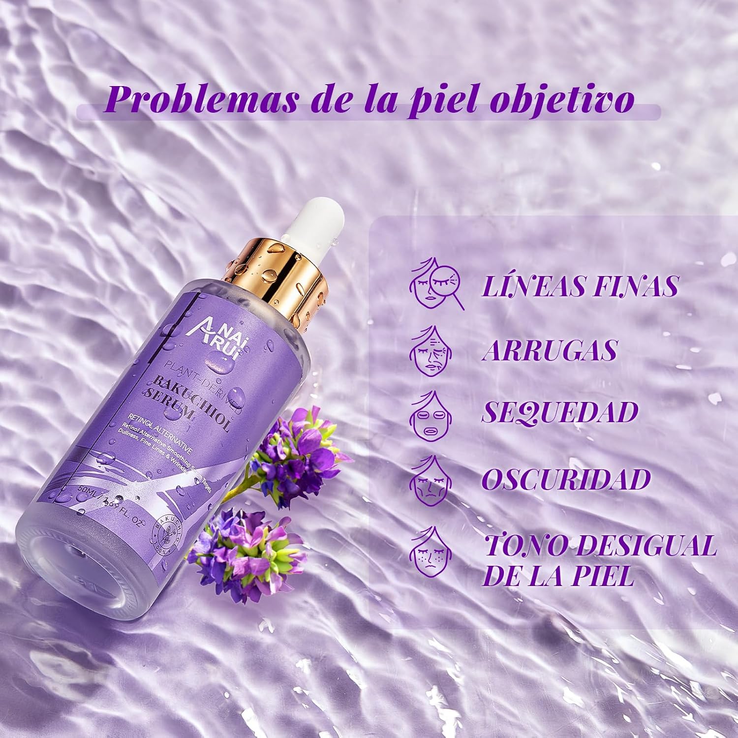 Detalle 2 de ANAiRUi Bakuchiol Serum 50 ml