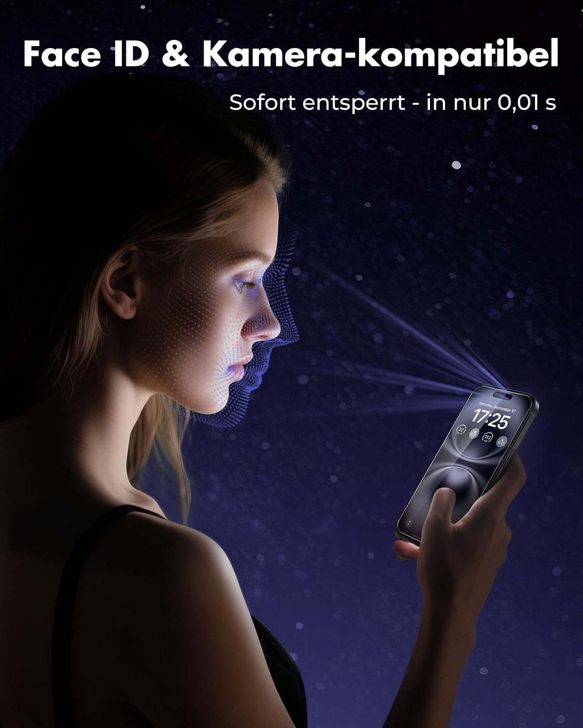Thumbnail 5 de UNBREAKcable Panzerglas Schutzfolie für iPhone 16 6,1