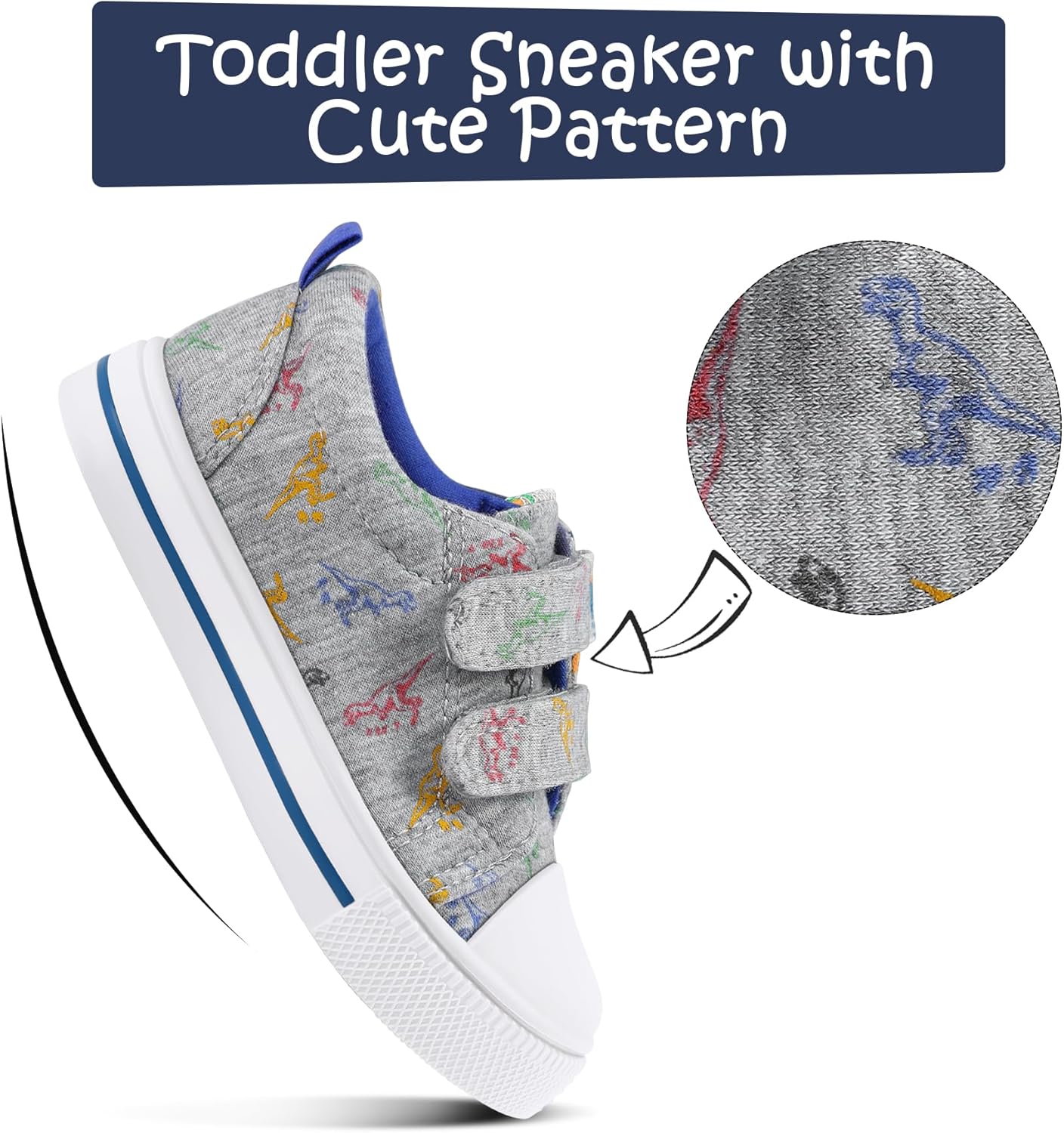 Thumbnail 3 de K KomForme Toddler Canvas Sneakers 1