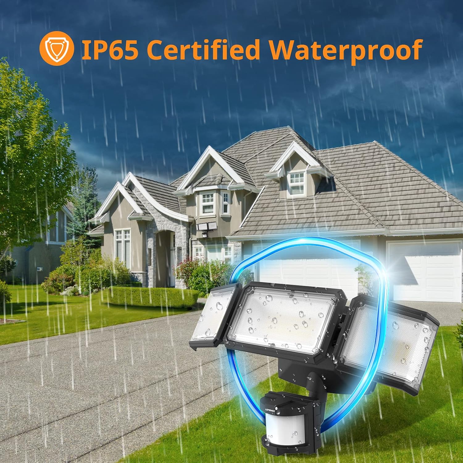 Thumbnail 6 de LEPOWER Battery LED Flood Light 1500LM