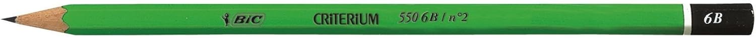 Thumbnail 6 de BIC Ecriture Criterium 550 - Crayons à Papier 2B, boîte de 12