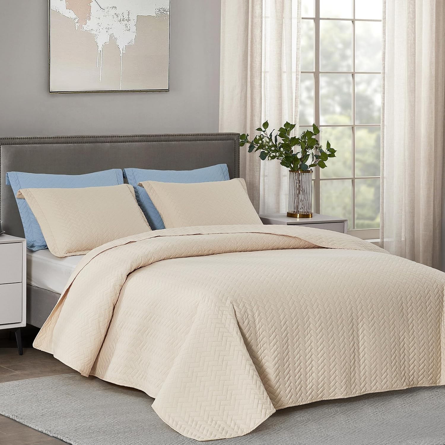 Thumbnail 6 de Maple&Stone Oversized King Quilt 128" x 120