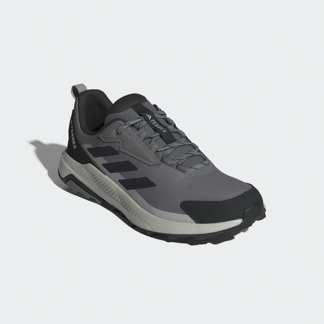 Detalle de Adidas Terrex Anylander Hiking, zapatilla de senderismo gris