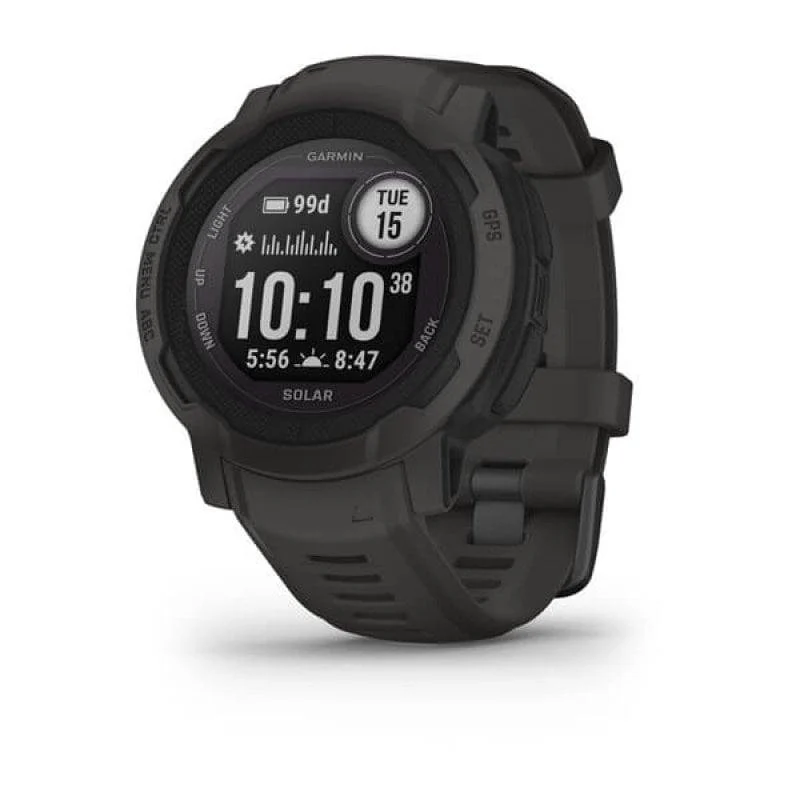 Detalle de Garmin Instinct 2 Solar smartwatch Grafito