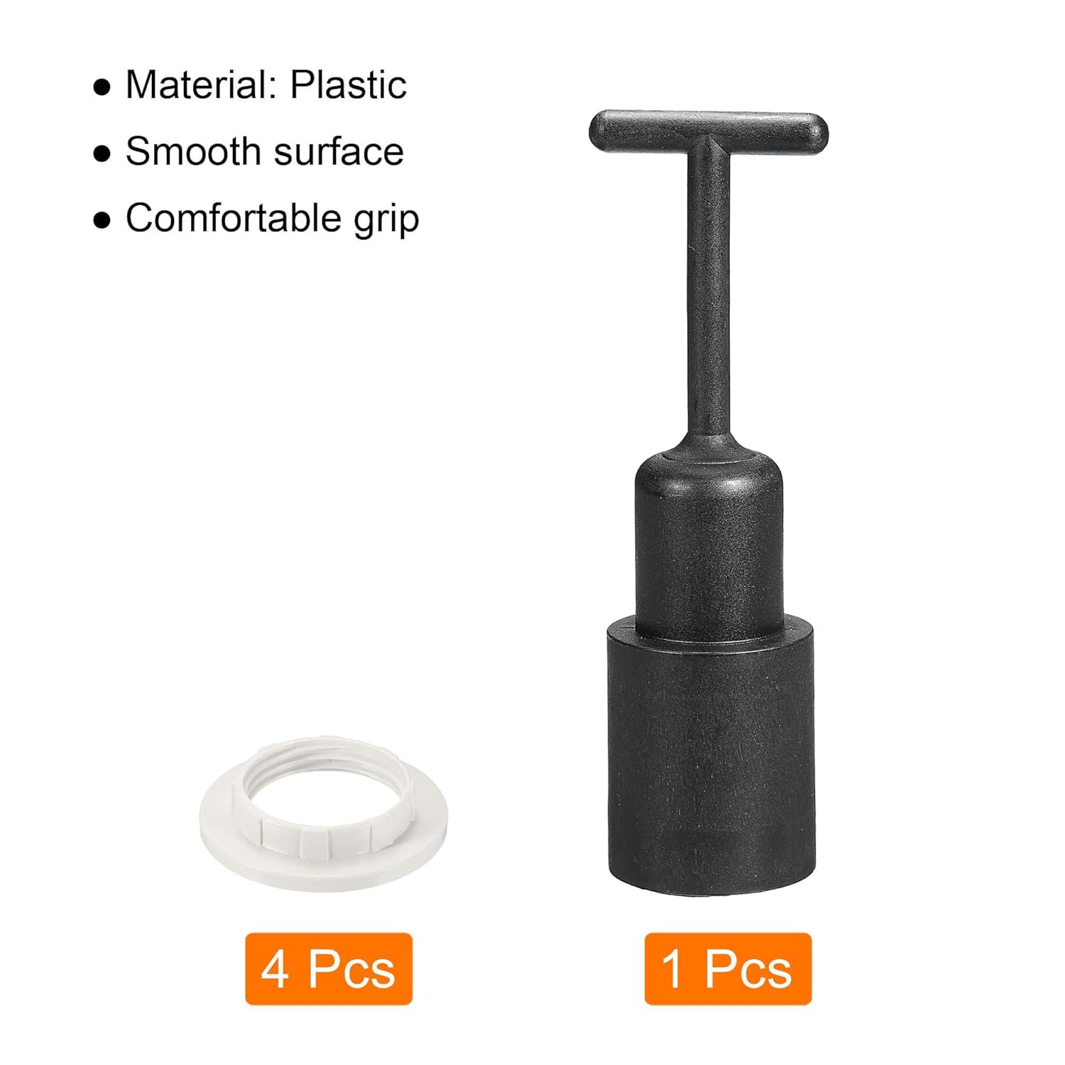 Thumbnail 2 de TA-VIGOR E14 Light Socket Ring Removal Tool Kit (5-piece) for lampshade socket rings