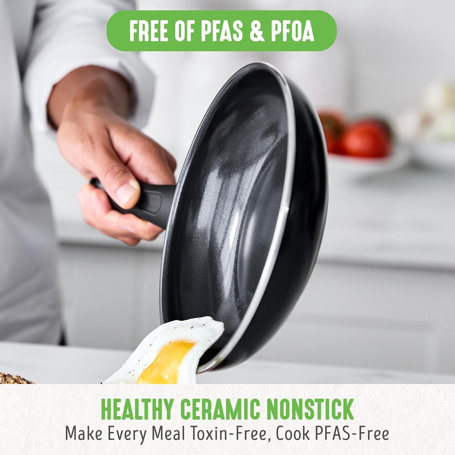 Detalle 2 de GreenLife 16-Piece Nonstick Cookware Set