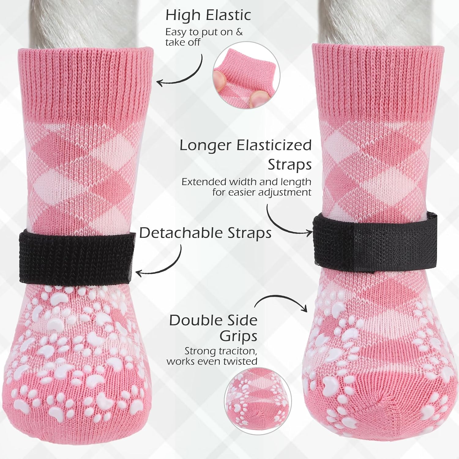 Thumbnail 2 de EXPAWLORER Dog Socks, Size S