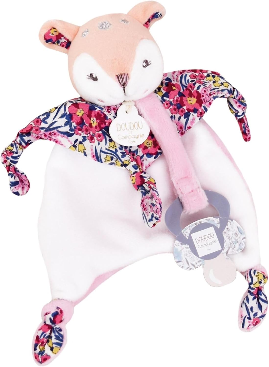 Detalle de Doudou et Compagnie Boh’Aime Faon Doudou Rose