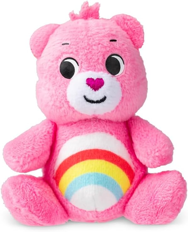 Detalle 2 de Care Bears Confezione di 5 Micro Peluche: Allegria, Sorridente, Buona Fortuna, Burbero e Armonia