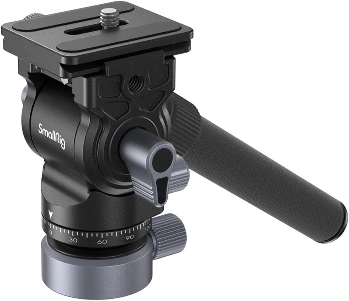 Thumbnail 3 de SMALLRIG CH20 tête vidéo fluide pour trépied avec base de nivellement 4170B (jusqu’à 4 kg)
