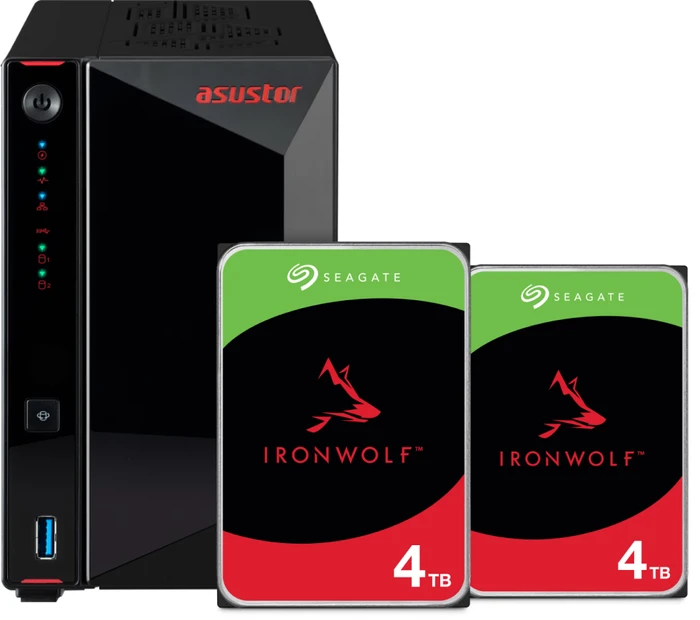 Thumbnail 11 de Asustor AS5402T NAS mit 8 TB Speicherset