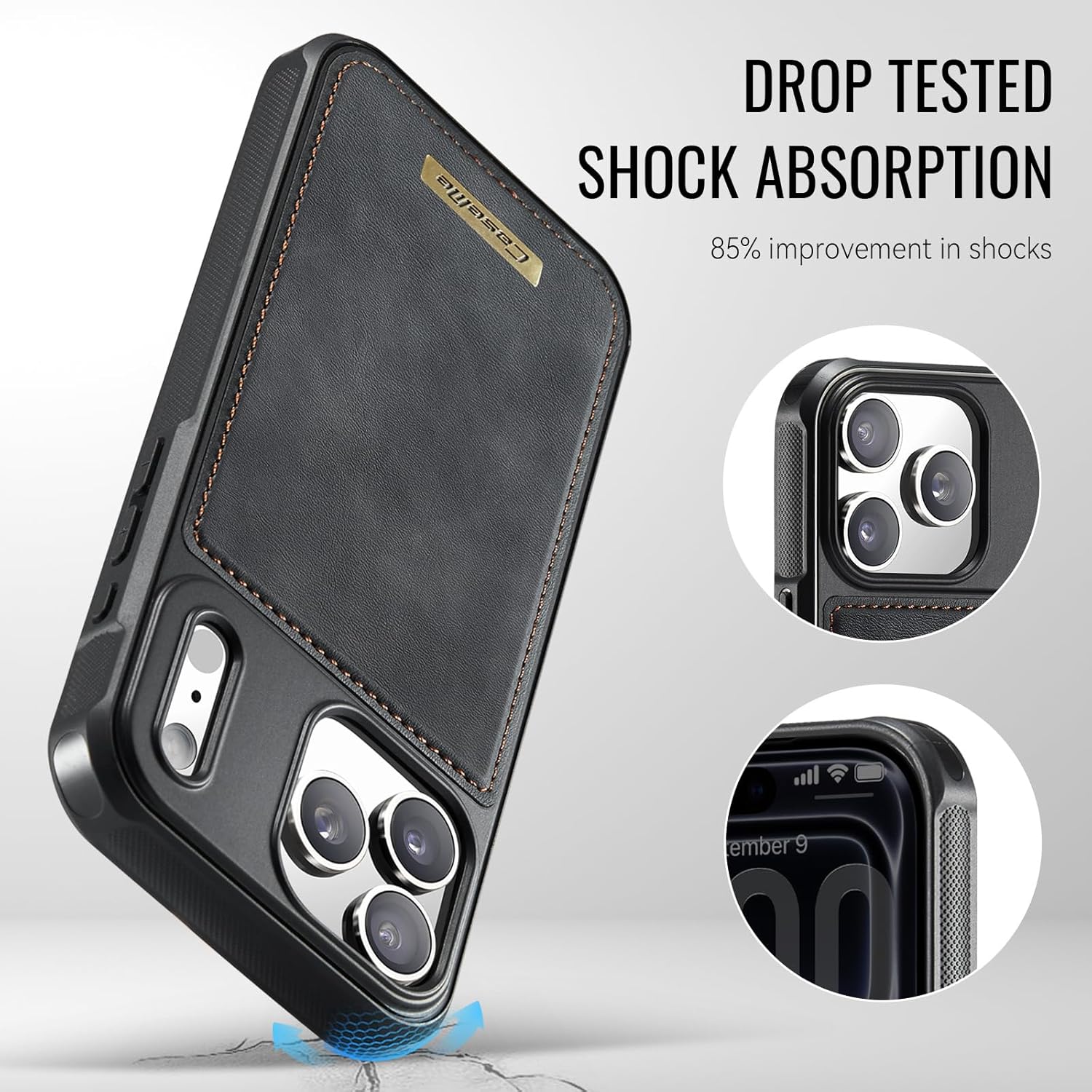 Thumbnail 3 de iEWFEN Wallet for iPhone 17 Pro Case with MagSafe and RFID Blocking 2-in-1 Detachable Leather Cover
