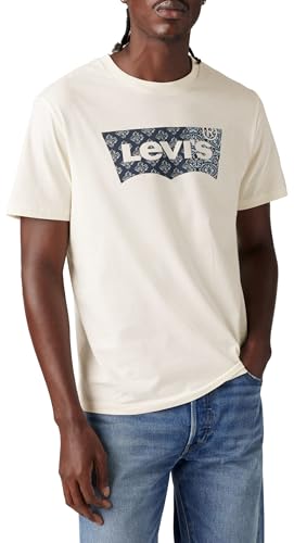 Detalle 2 de Levi's Graphic Crewneck tee Camiseta Batwing Bandana Fill S