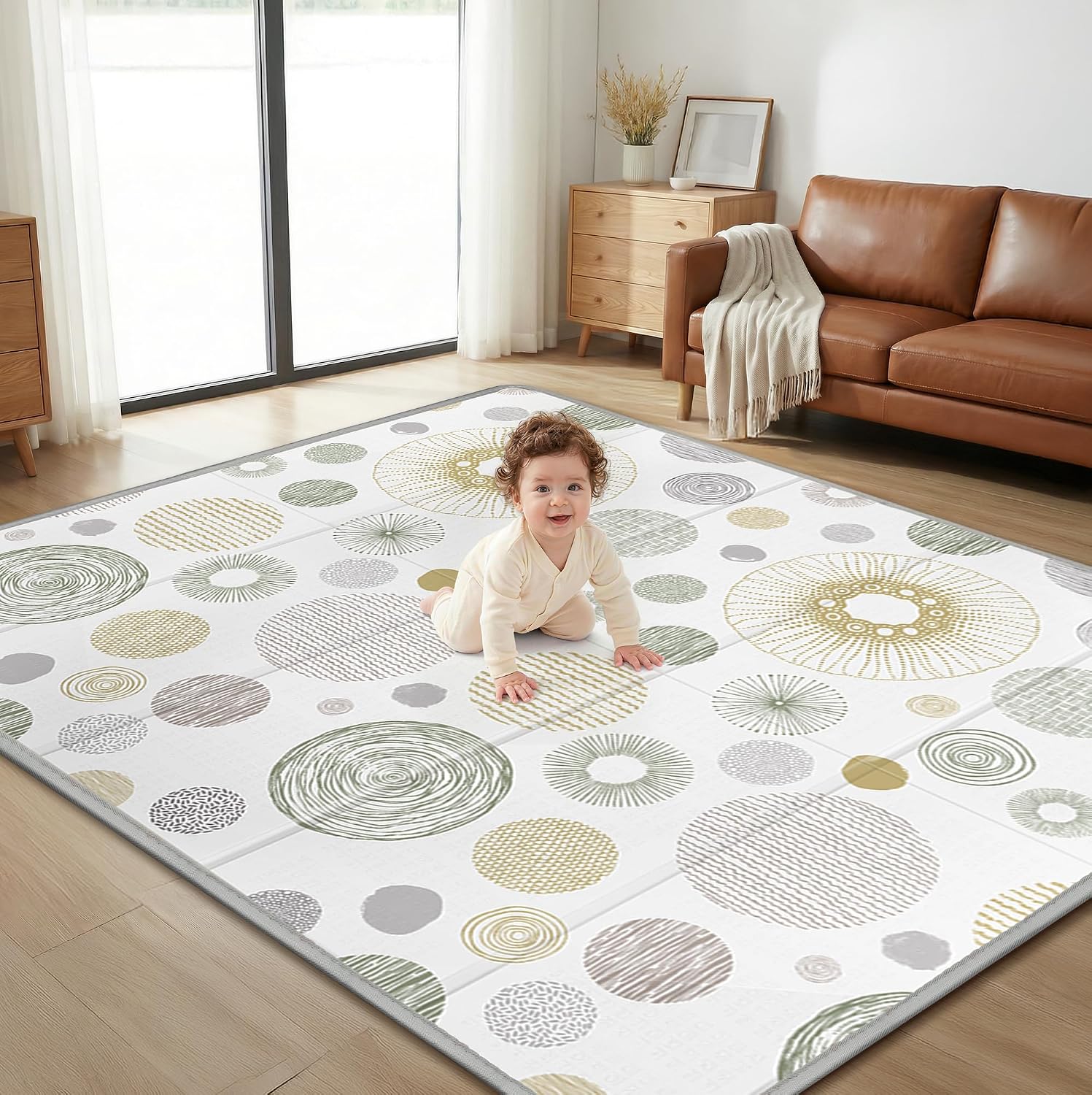 Detalle de Baby Play Mat 79 x 71 Inches