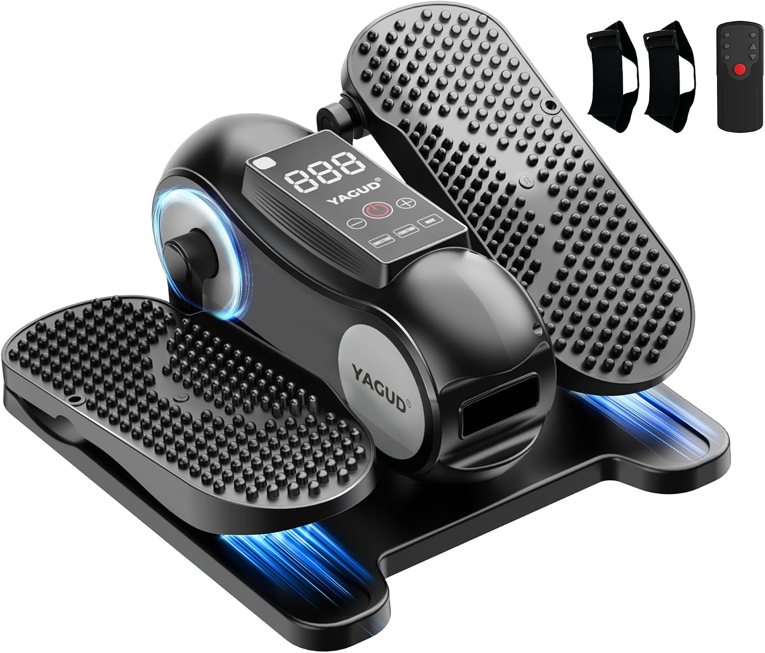 Yagud Elliptical C Under Desk Elliptical Machine, 12 Modes, Remote