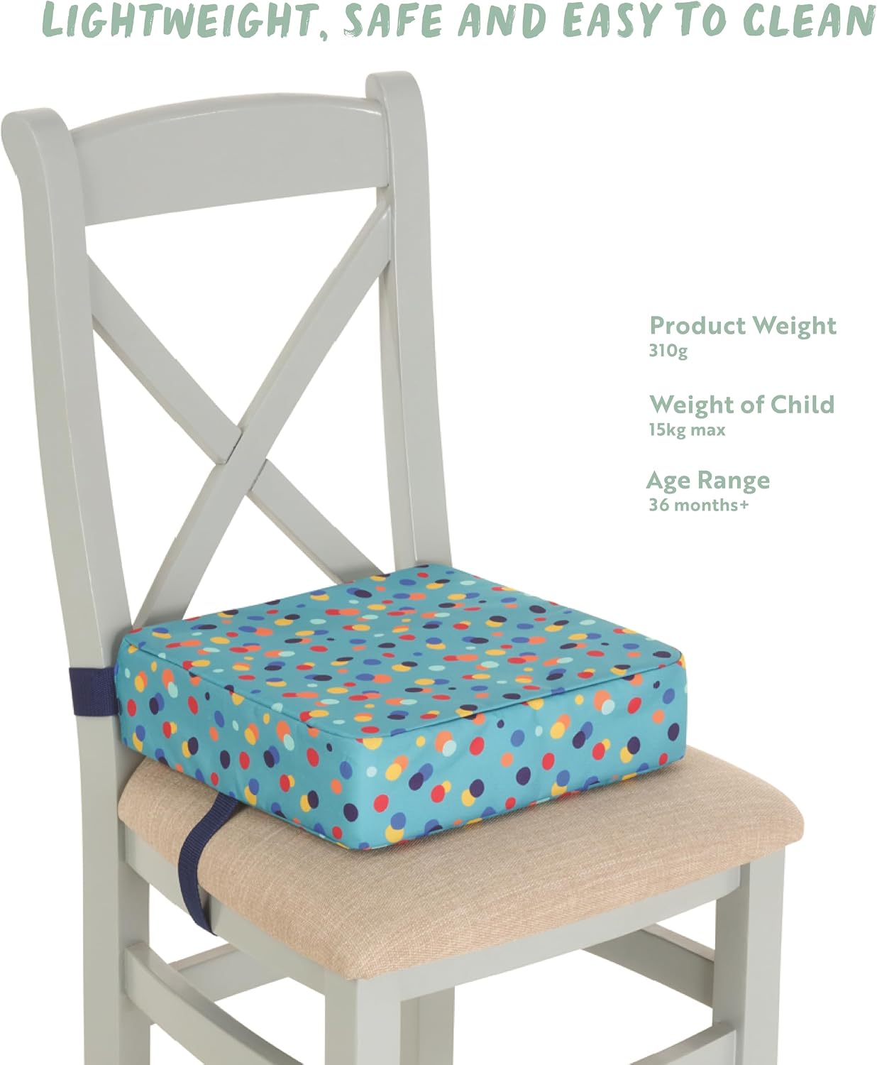 Thumbnail 1 de Polar Gear Baby Booster Cushion – Lightweight 8cm Foam Booster Seat for 3+ Years