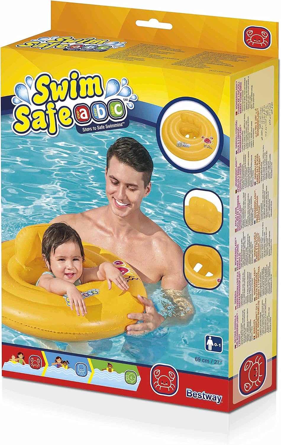 Thumbnail 2 de Bestway flotador hinchable para bebés 3 aros