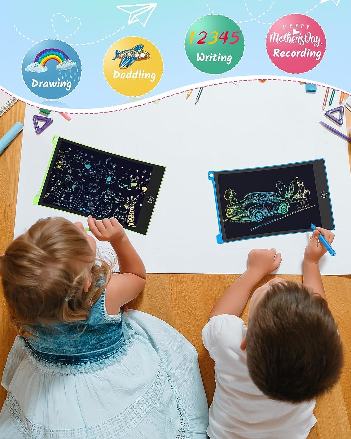 Detalle 2 de LCD writing tablet 8.5 inch pack