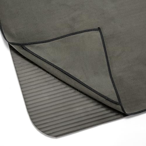 Detalle 1 de Amazon Basics Toalla esterilla 188 cm gris 🧘♀