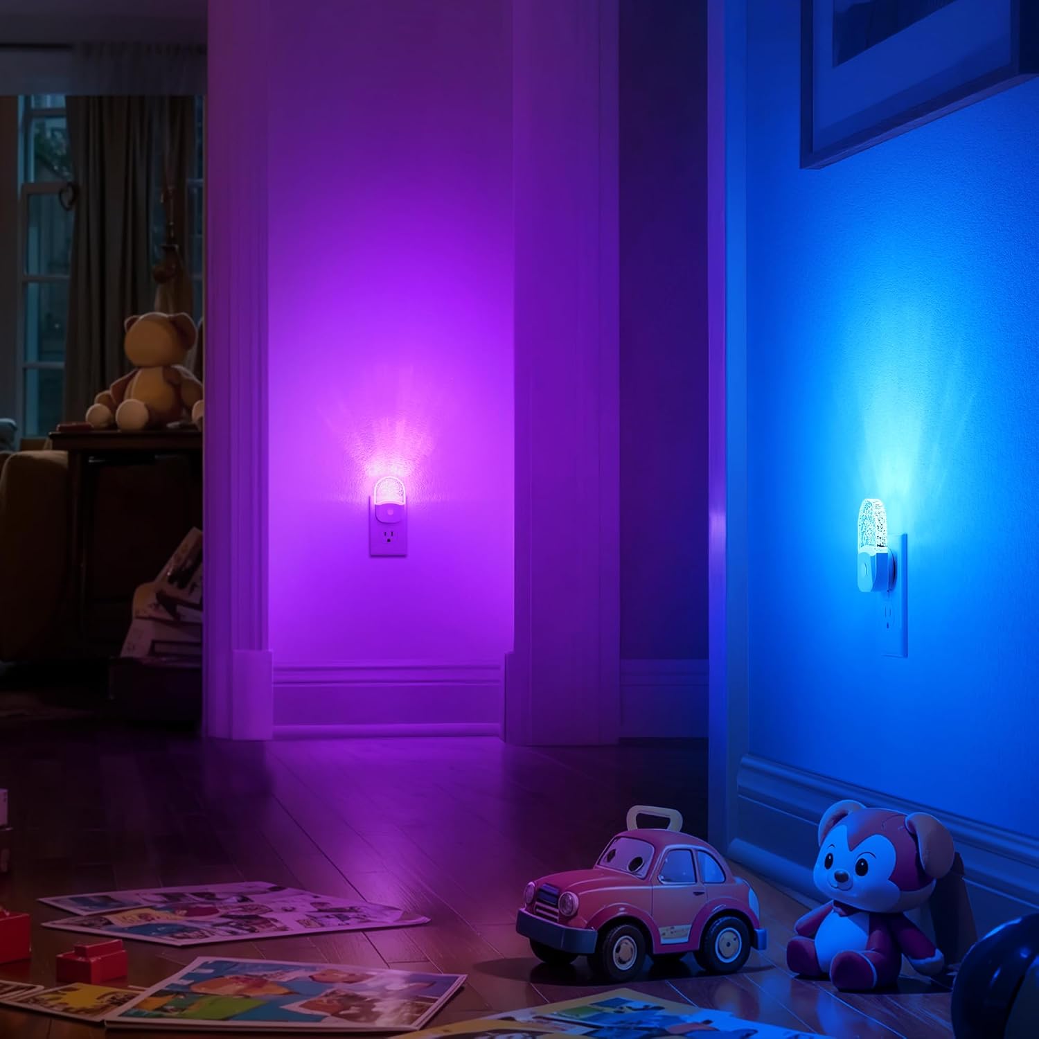 Thumbnail 6 de DORESshop Plug-In Night Lights, 2-Pack