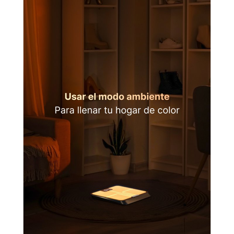Detalle de Renpho PEU-R-A017: Báscula inteligente con Bluetooth y lectura de 6 parámetros para seguimiento de salud