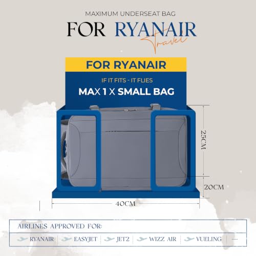 Thumbnail 1 de Zaino Ryanair 40x30x20 di VMIKIV: bagaglio a mano antifurto con scomparti dedicati