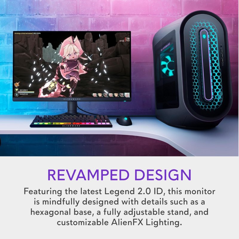 Thumbnail 2 de Dell Alienware AW2724DM 27 monitor gaming